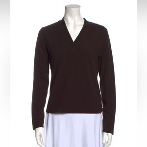 Moncler Brown Fleece Sweater